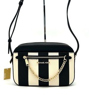 Michael Kors Large EW Crossbody Bag Black Multi
